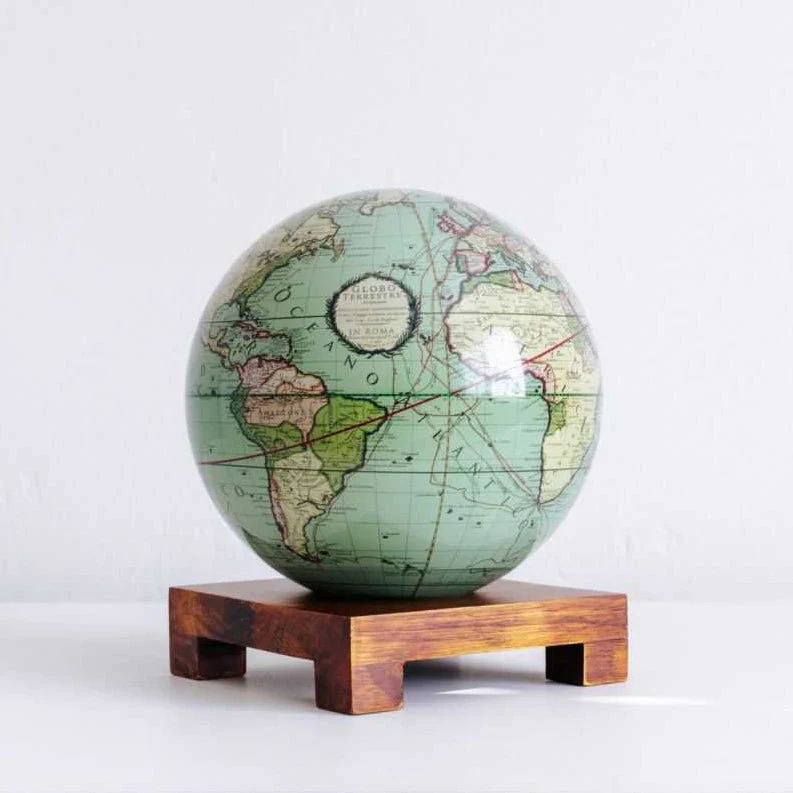 Antique Cassini Green Globe - Image 16