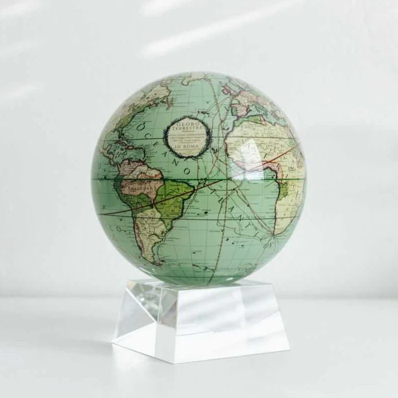 Antique Cassini Green Globe - Image 18