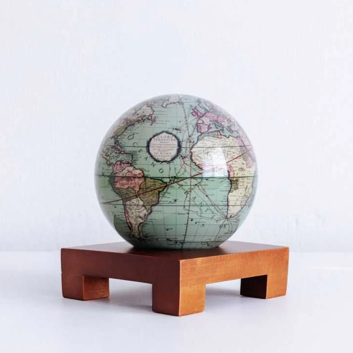Antique Cassini Green Globe - Image 9