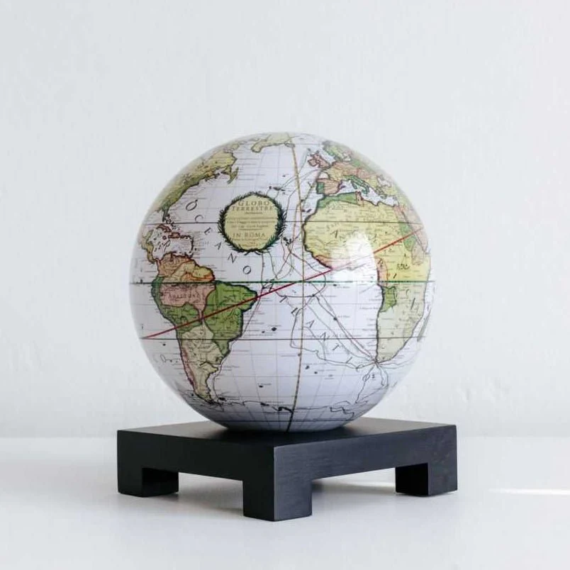 Antique Cassini White Globe - Image 15