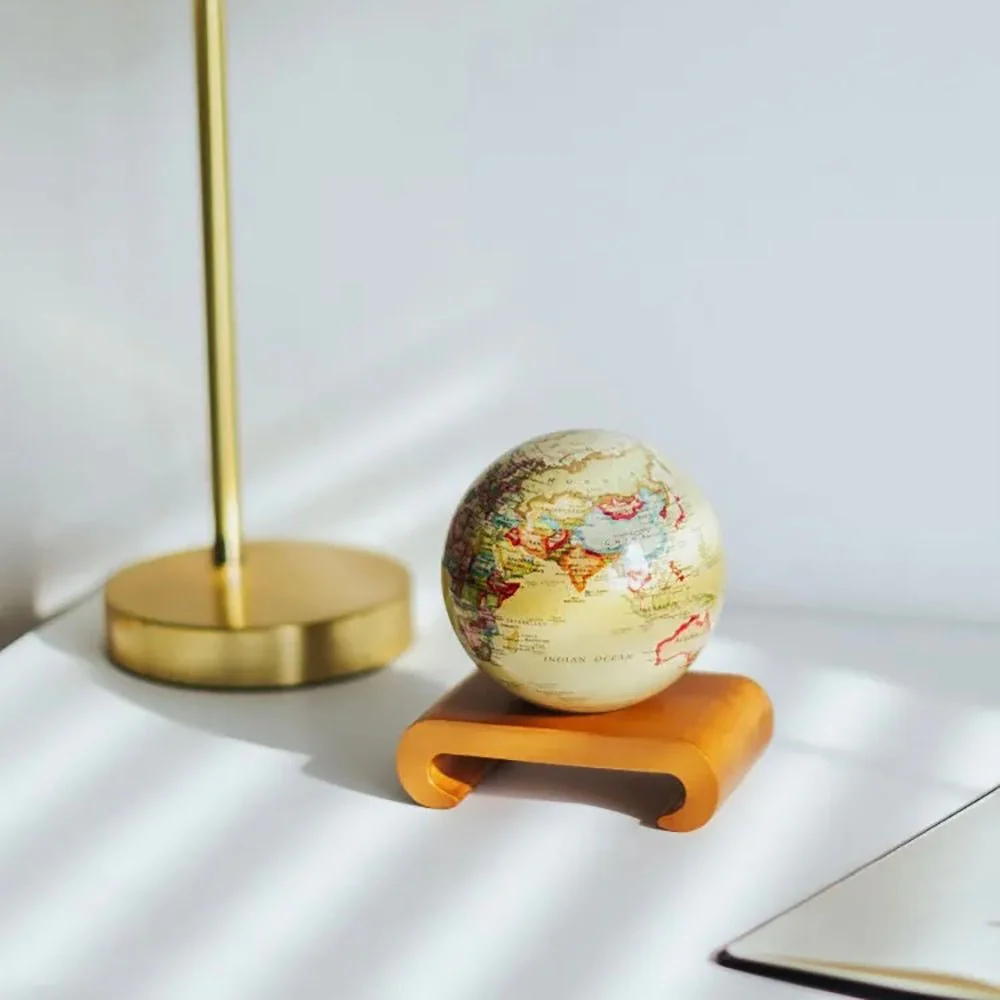 Antique Yellow Political Map Globe - Image 5