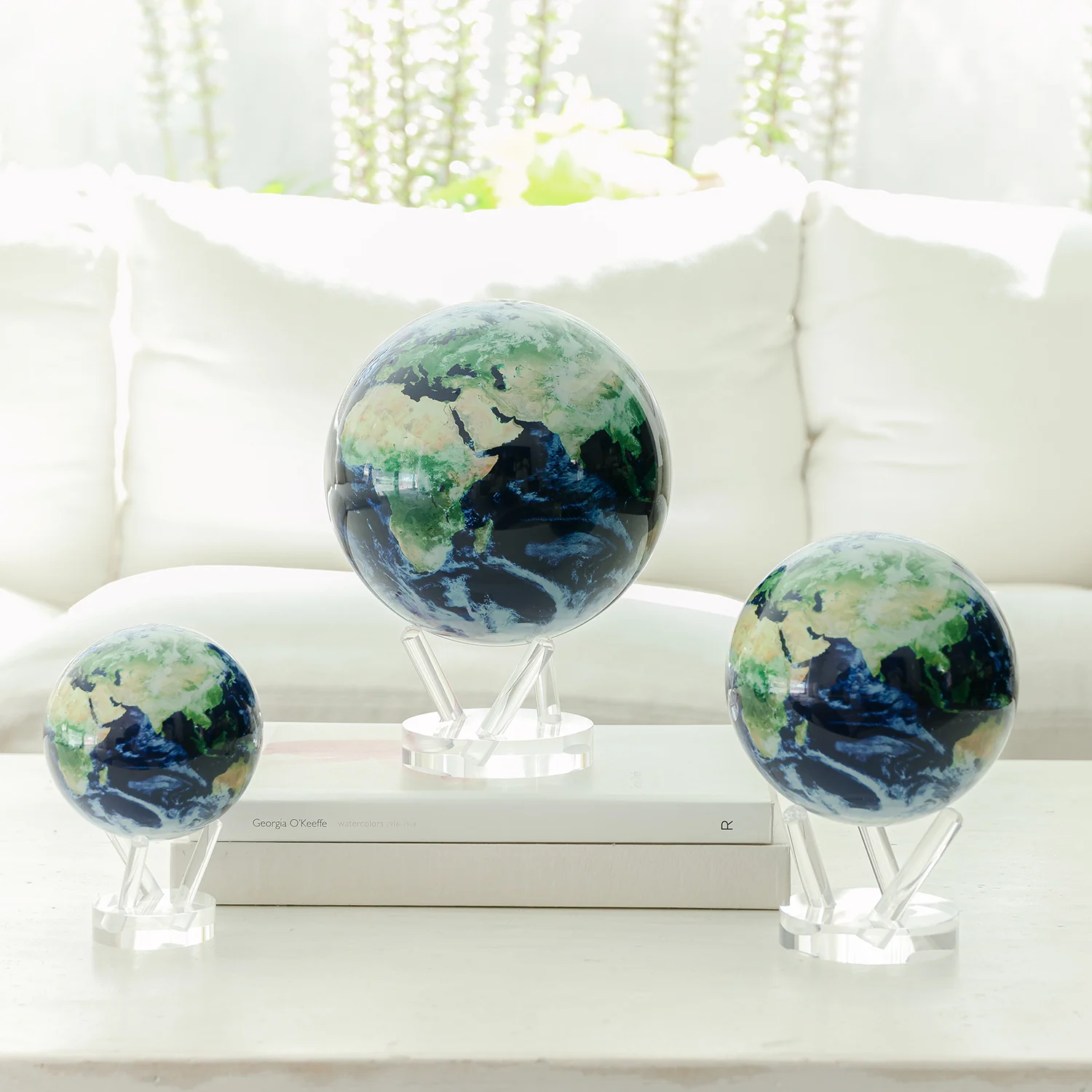 Earth with Clouds Globe - Image 5