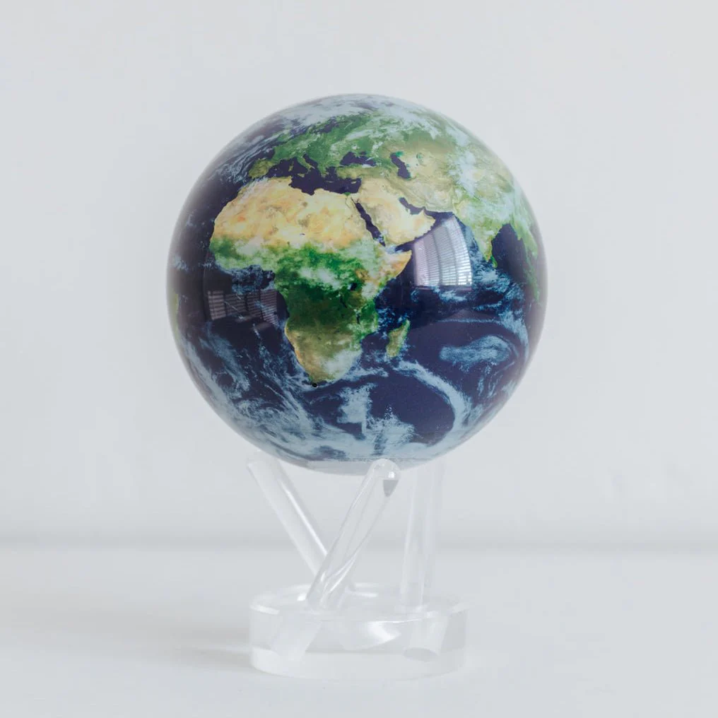 Earth with Clouds Globe - Image 9