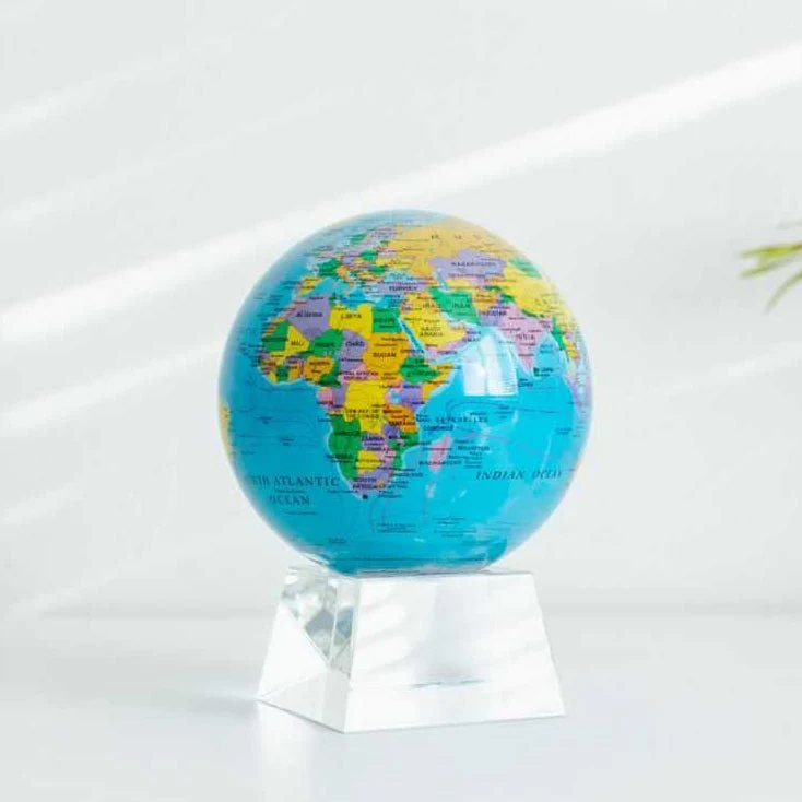Ocean Blue Political Map Globe - Image 11