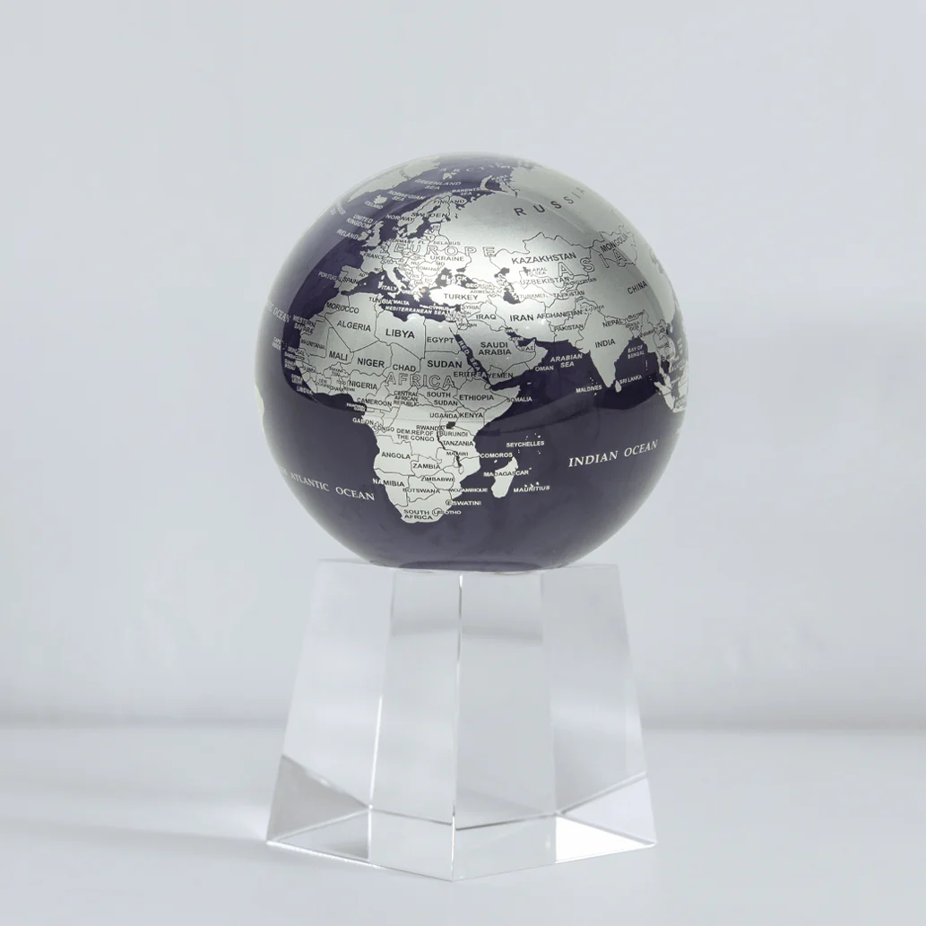 Purple & Silver Globe - Image 10