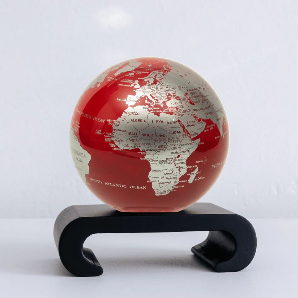 Red & Silver Globe - Image 7