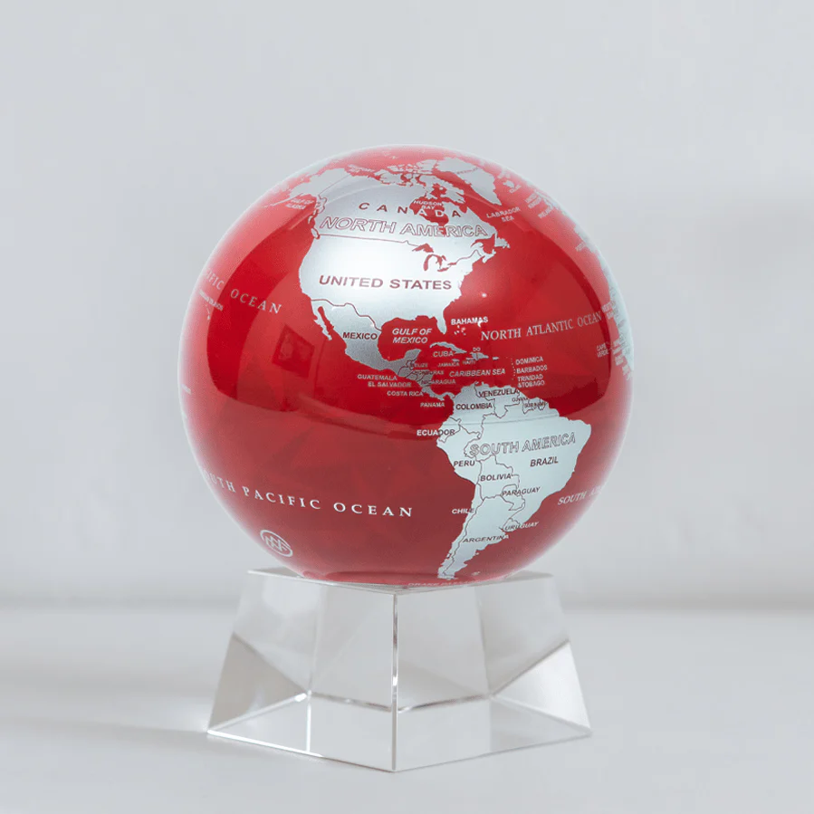 Red & Silver Globe - Image 8