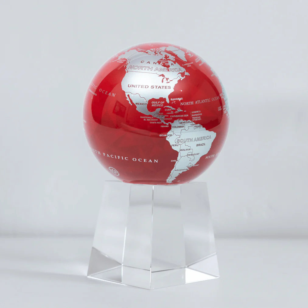 Red & Silver Globe - Image 9