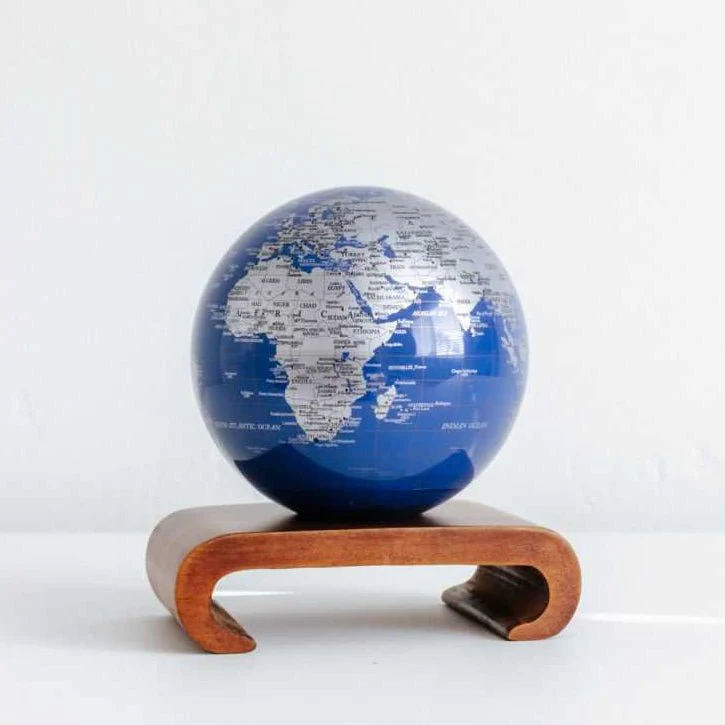 Royal Blue & Silver Globe - Image 8