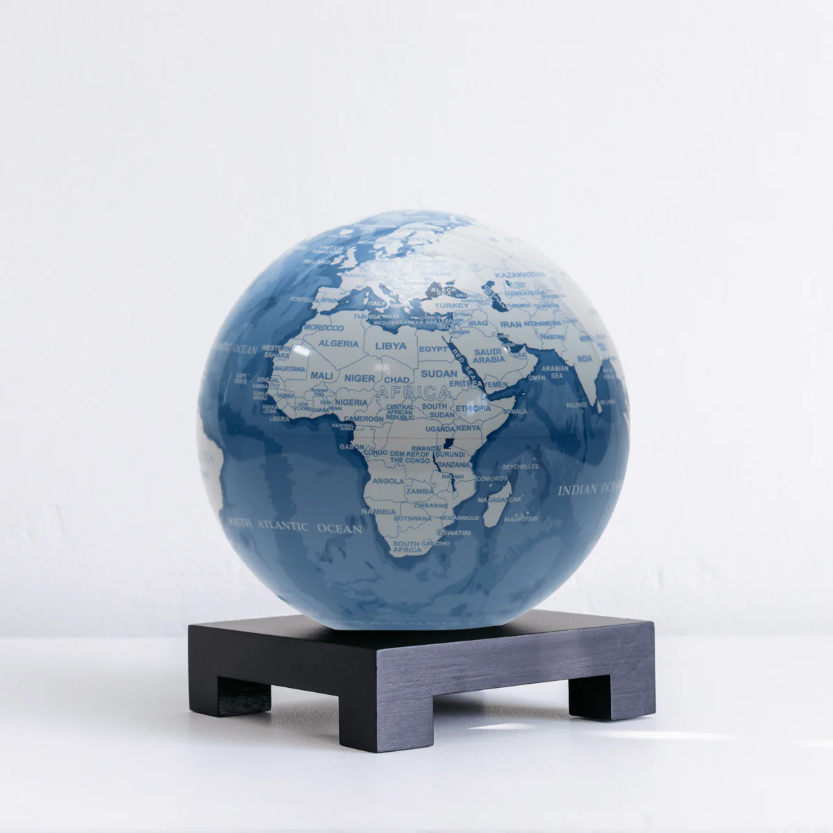 Sky Blue and White Globe - Image 12