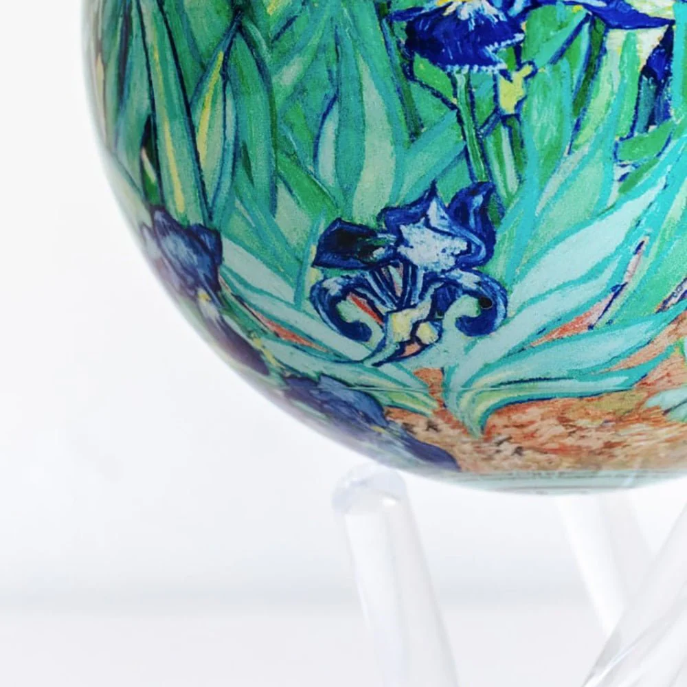 Van Gogh Irises MOVA Globe - Image 12